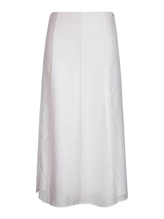 26SS 캘빈클라인 미디 스커트 LV044F607GGNA White Gold