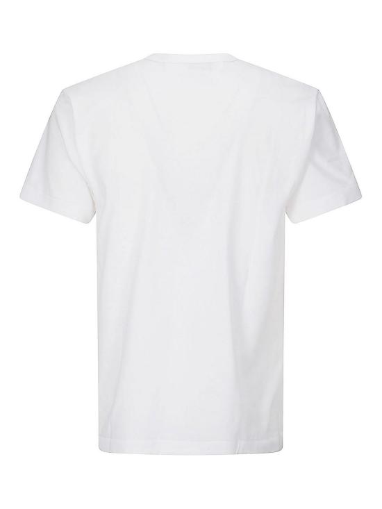  꼼데가르송 반팔 티셔츠 AXT8020512 White - COMME DES GARCONS