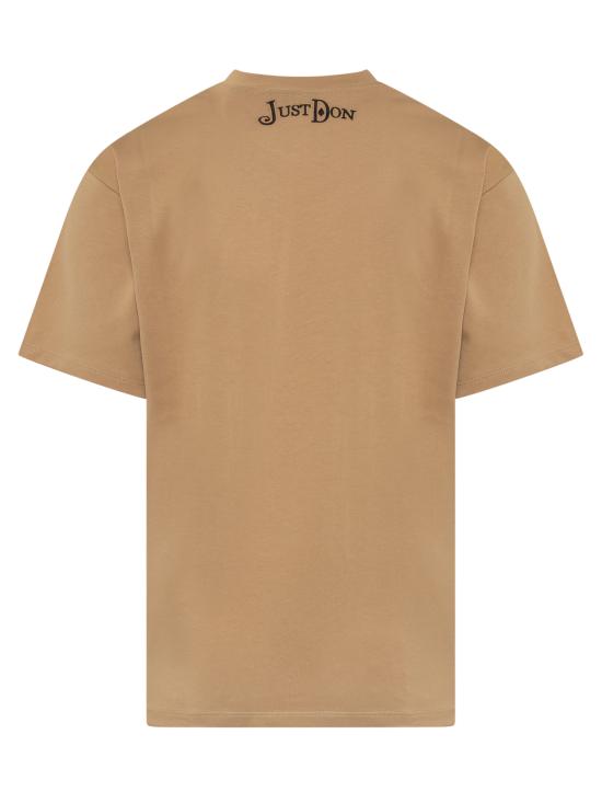  저스트 돈 반팔 티셔츠 33JUSM05226833 25 BEIGE - JUST DONE
