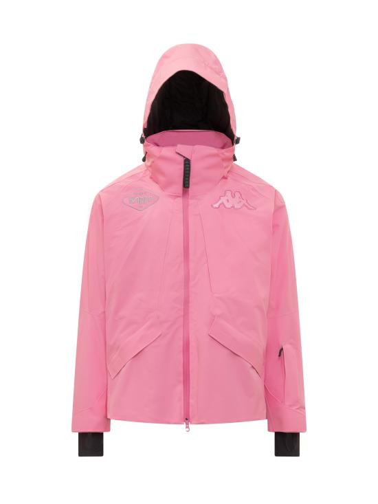  KAPPA AUTHENTIC TIER ZERO SCI 패딩 34193VW A00 PINK SACHET BLACK