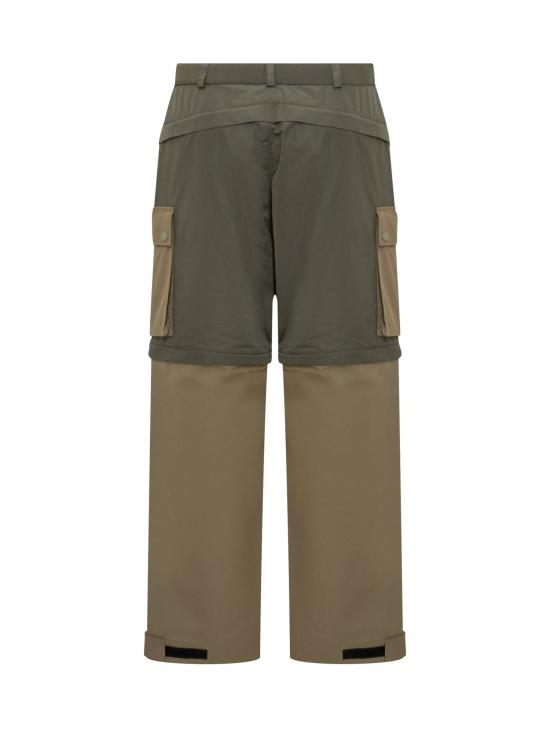  MONCLER PHARREL WILLIAMS 스트레이트 팬츠 2A00001M3405 P80 VERDE - OTHER BRANDS