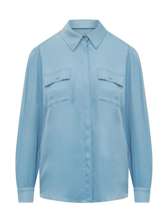  리우조 셔츠 WF3018TS033 64021 CIELO