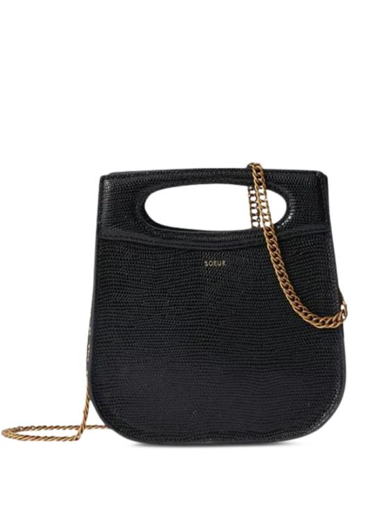 26SS 쉐르 토트백 SEM1307CHERIMIN NOI0123W Black - SOEUR