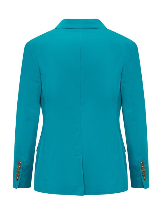  사울리나 수트 자켓 ANTONELLASAB140 5 TURCHESE - SAULINA