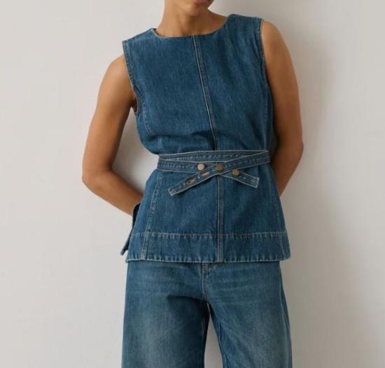 26SS 쉐르 셔츠 CHE0613CHANCE BLE3526S Blue - SOEUR