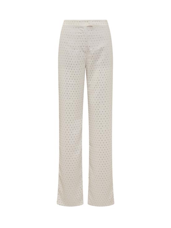 안다마네 스트레이트 팬츠 T130406CTNP171 104 OFF WHITE