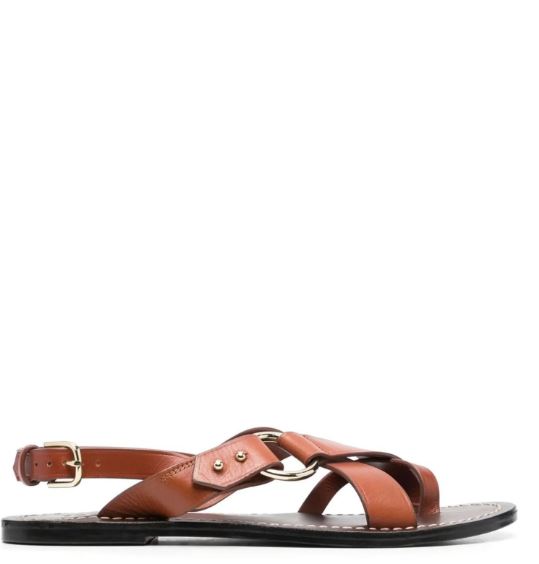 26SS 쉐르 샌들 CHA0400FLORENCE MAR1419S Cognac
