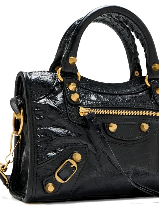 26SS 발렌시아가 르 시티 미니백 806395 210F61000 Black - BALENCIAGA