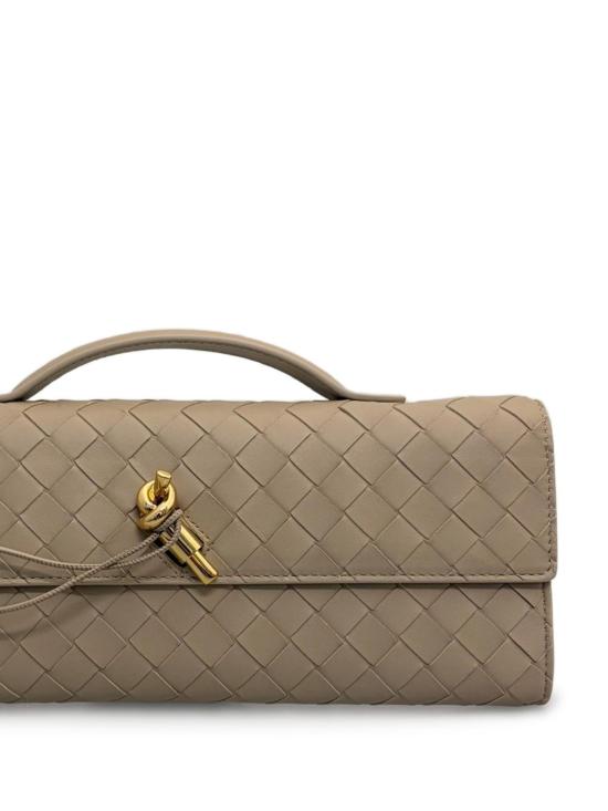 26SS 보테가베네타 안디아모 클러치 741511 VCPP39614 Ecru muse - BOTTEGA VENETA