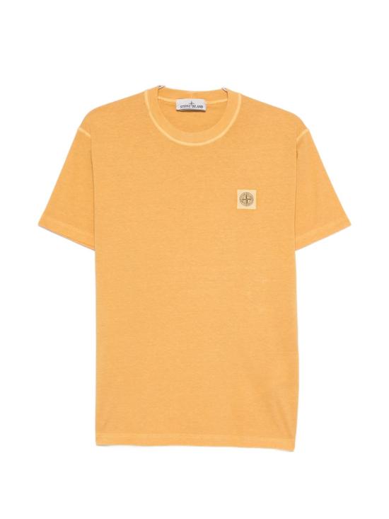 26SS 스톤 아일랜드 오가닉 코튼 저지 피사토 이펙트 티셔츠 L1S152100026 S0057V0134 - STONE ISLAND