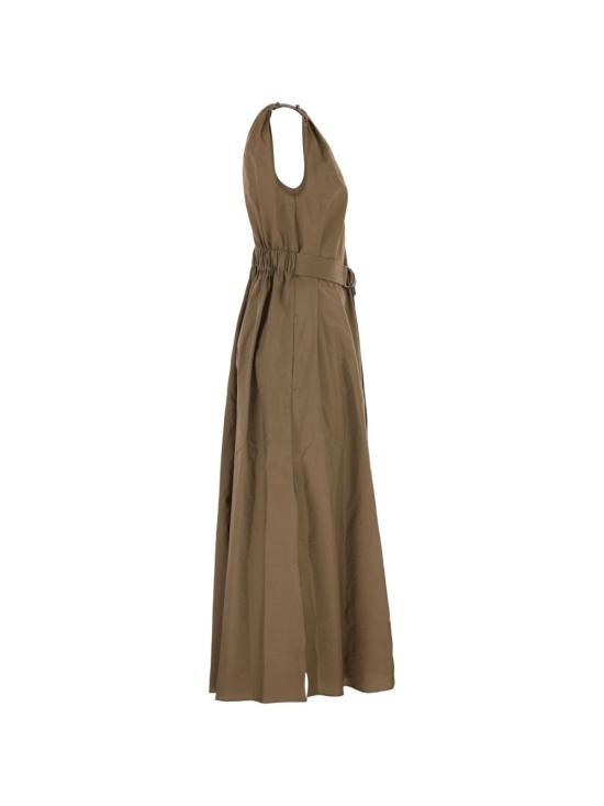 26SS 브루넬로 쿠치넬리 미디 원피스 M0F79A5092 C9266 Safari - BRUNELLO CUCINELLI