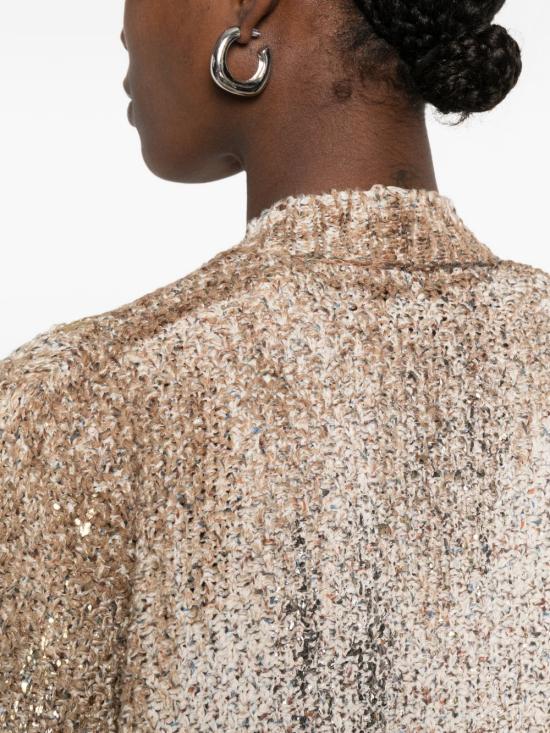 26SS 아방도이 가디건 226SD1803S ALVL HLV01181 Marrone chiaro - AVANT TOI