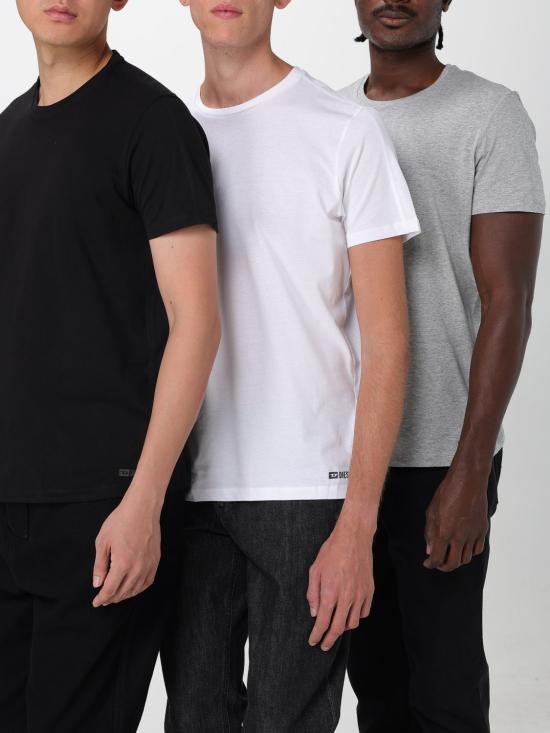 26SS 디젤 반팔 티셔츠 A17828 0LIAD E6679 MULTICOLOR DOM - DIESEL