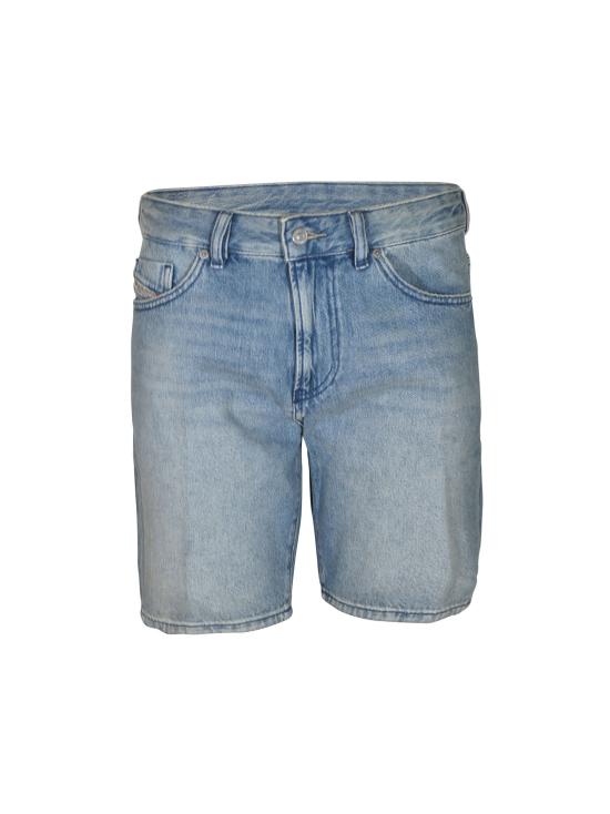 26SS 디젤 D-FIN 오가닉 코튼 슬림 데님 쇼츠 A14621 0BEBF 01