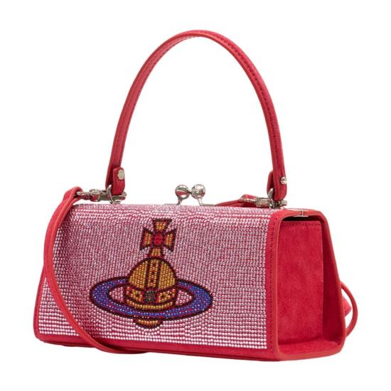 26SS 비비안웨스트우드 토트백 4B010015W C007J G101 pink - VIVIENNE WESTWOOD