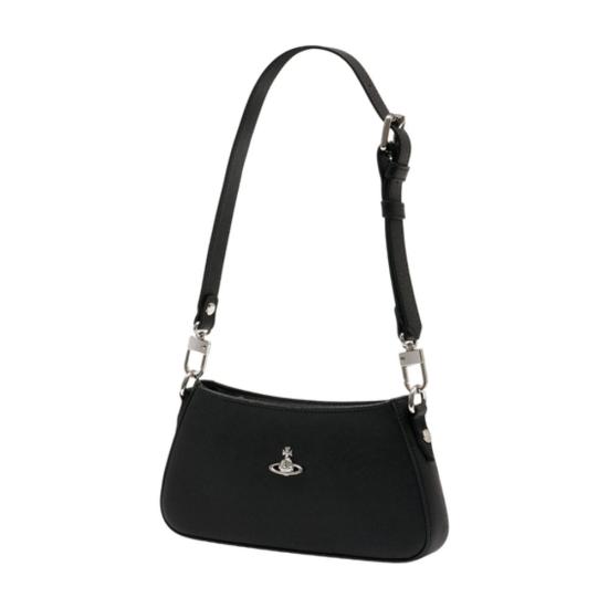 26SS 비비안웨스트우드 타샤 숄더 폰백 5801000JW S0021 N401 black - VIVIENNE WESTWOOD