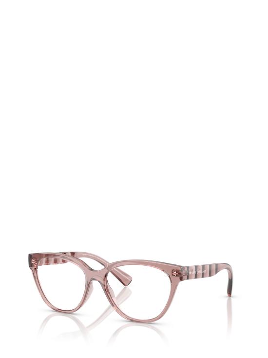 26FW 알마니 안경 AX3117U 8359 SHINY TRANSPARENT BURGUNDY - ARMANI
