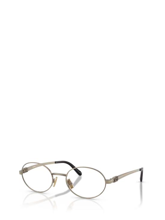 26FW 미우미우 안경 MU 50ZV 26C1O1 OLD GOLD - MIU MIU