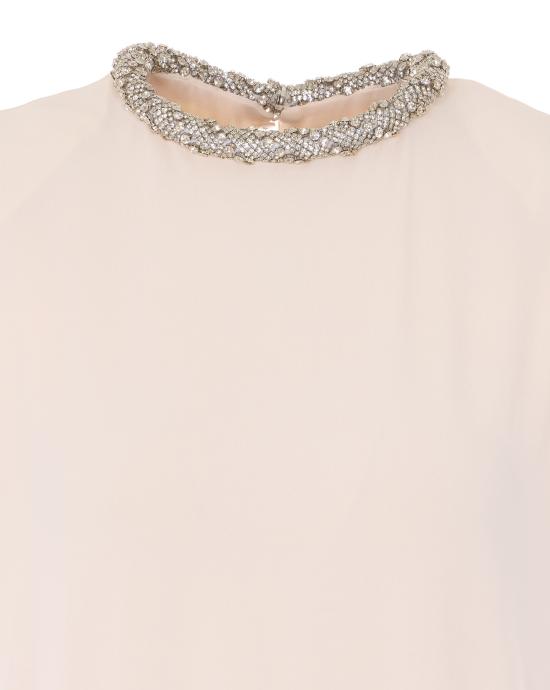 26SS 엘리자베타프랜치 미디 원피스 AR83J62E2 FB6 Beige - ELISABETTA FRANCHI