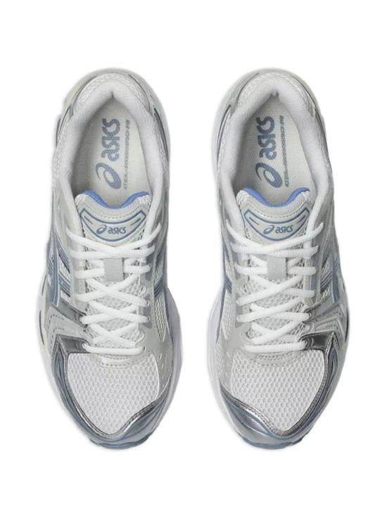 26SS 아식스 젤 카야노 14 스니커즈 1203A537 115 WHITE LIGHT NAVY - ASICS