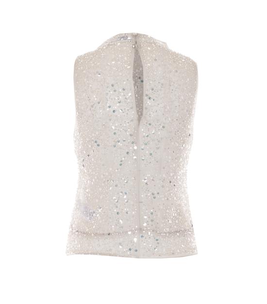 26SS 파트리지아페페 긴팔 티셔츠 2C1703 A747J4V6 White - PATRIZIA PEPE