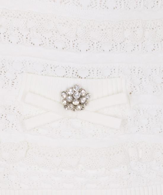 26SS 셀프 포트레이트 가디건 063C WHITE White - SELF PORTRAIT