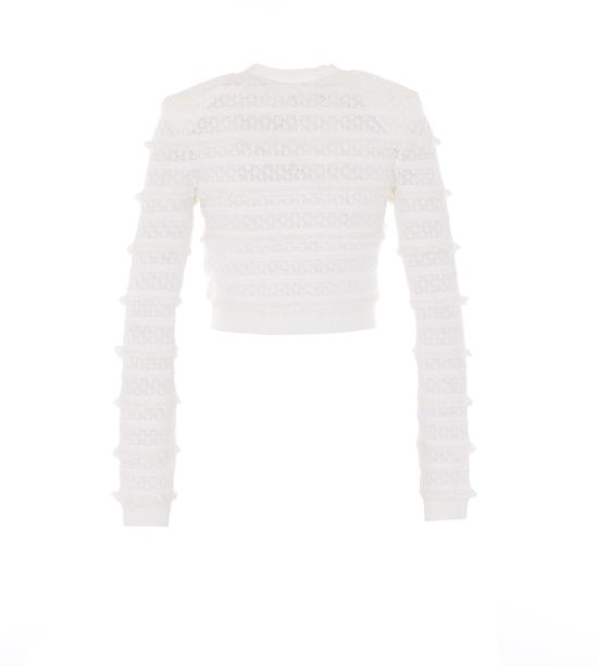 26SS 셀프 포트레이트 가디건 063C WHITE White - SELF PORTRAIT