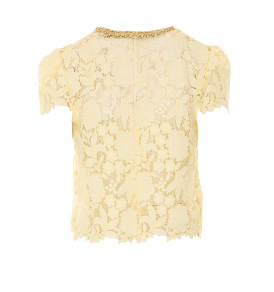 26SS 셀프 포트레이트 긴팔 티셔츠 096TA YELLOW Yellow - SELF PORTRAIT