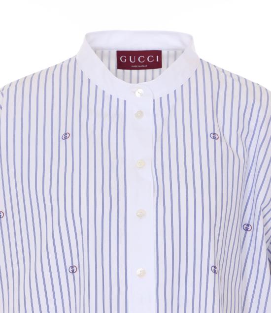 26SS 구찌 긴팔 티셔츠 855774 ZAUBX9098 Blue - GUCCI