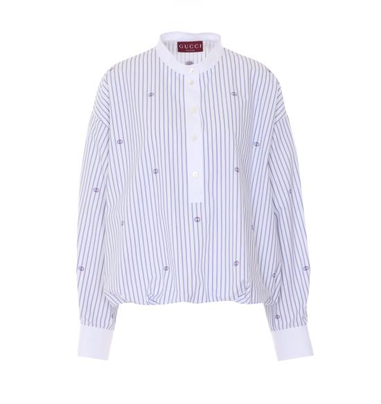 26SS 구찌 긴팔 티셔츠 855774 ZAUBX9098 Blue