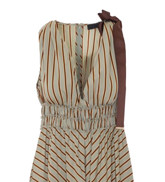 26SS 리우조 미디 원피스 CA6267T553A P9641 Green - LIU JO