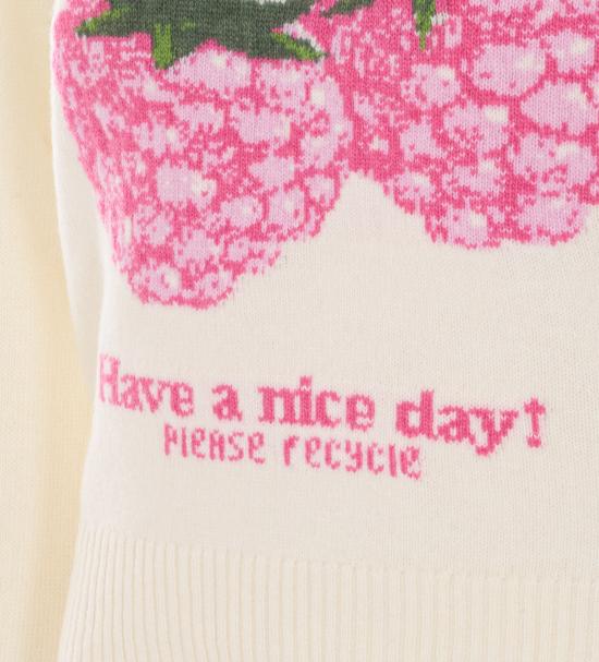 26SS 가니 스웨터 A1070275 135 White - GANNI