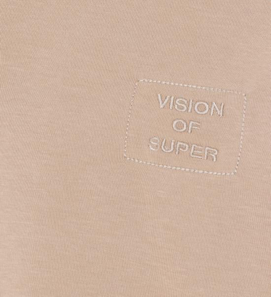 26SS 비전오브슈퍼 폴로 티셔츠 VS078PO SAND Beige - VISION OF SUPER
