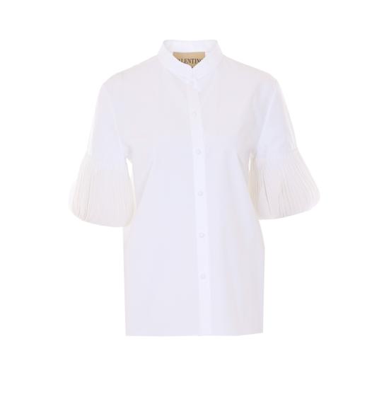 26SS 발렌티노 가라바니 셔츠 8B0AA0G55A6 0BO White