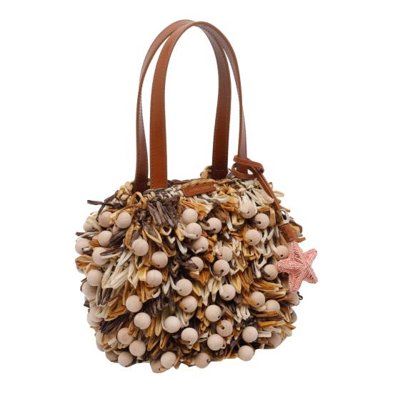 26SS 아쿠아주라 토트백 WPPMBGB0 RWVMBH Brown - AQUAZZURA