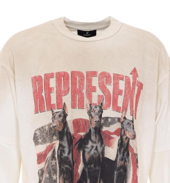 26SS 리프레젠트 반팔 티셔츠 MLM100593 30 Beige - REPRESENT