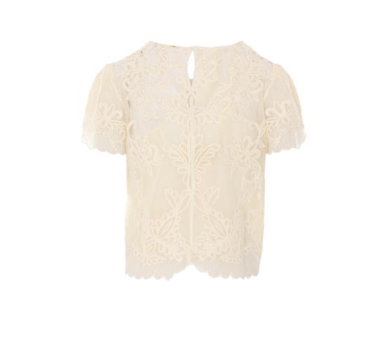 26SS 트윈셋 반팔 티셔츠 261TP2581 00282 Yellow - TWINSET