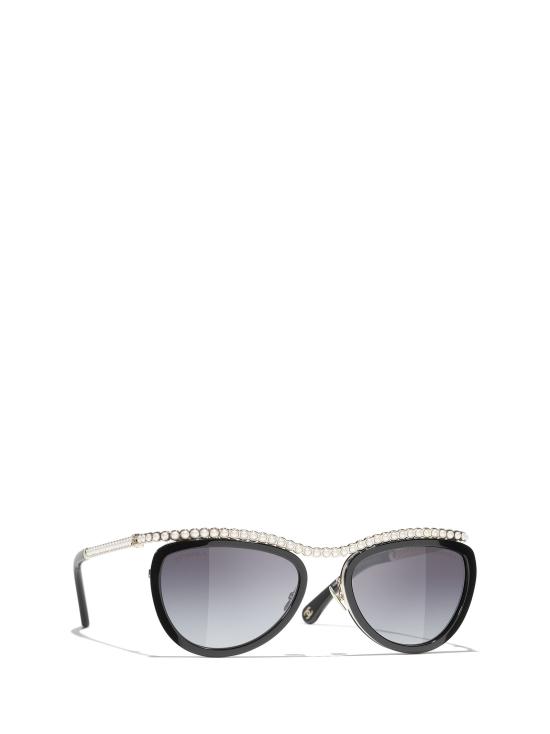 26FW 샤넬 선글라스 CH4296H C622S6 BLACK - CHANEL