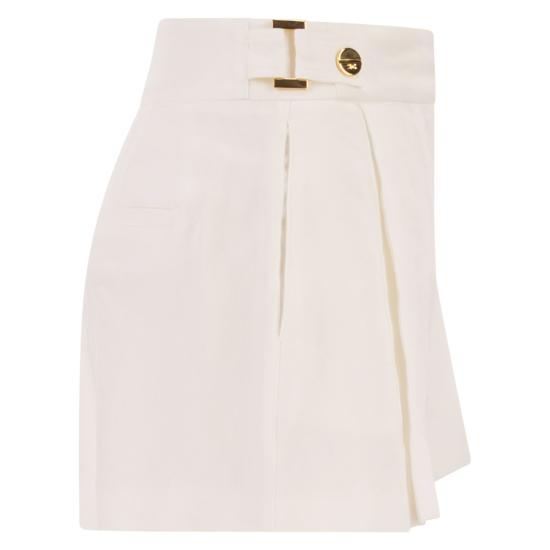 26SS 엘리자베타프랜치 숏팬츠 SH01162E2 IVORY - ELISABETTA FRANCHI