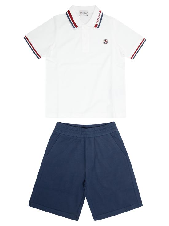 26SS [키즈] 몽클레어 캐주얼 세트 L19548M000178496W F71 BIANCO