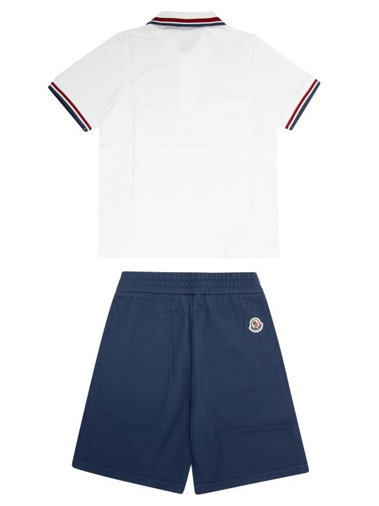 26SS [키즈] 몽클레어 캐주얼 세트 L19548M000178496W F71 BIANCO - MONCLER