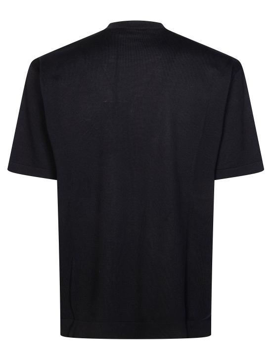 26SS 필리포 드 로렌티스 반팔 티셔츠 TS0MCOVCR14R 990 NERO - FILIPPO DE LAURENTIIS