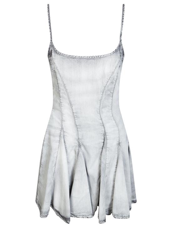 26SS 디젤 숏 원피스 A23862068WG 02 DENIM