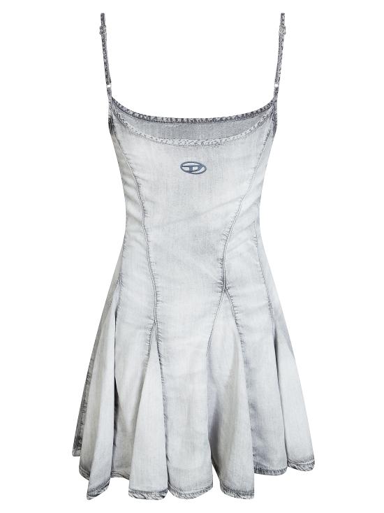 26SS 디젤 숏 원피스 A23862068WG 02 DENIM - DIESEL