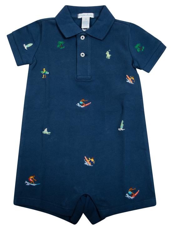 26SS [키즈] 폴로 랄프로렌 오버롤 320B14128001 CLANCYBLUE