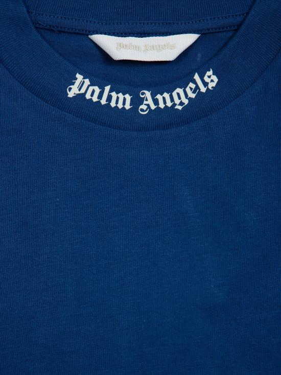 26SS [키즈] 팜앤젤스 티셔츠 PBAA002S26JER001 060 BLU - PALM ANGELS
