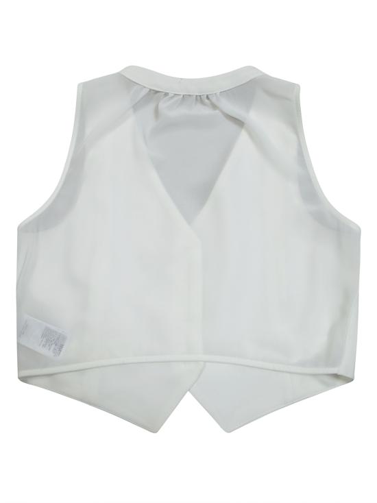 26SS [키즈] 파트리지아페페 베스트 7C0273A555 W146 BIANCO - PATRIZIA PEPE