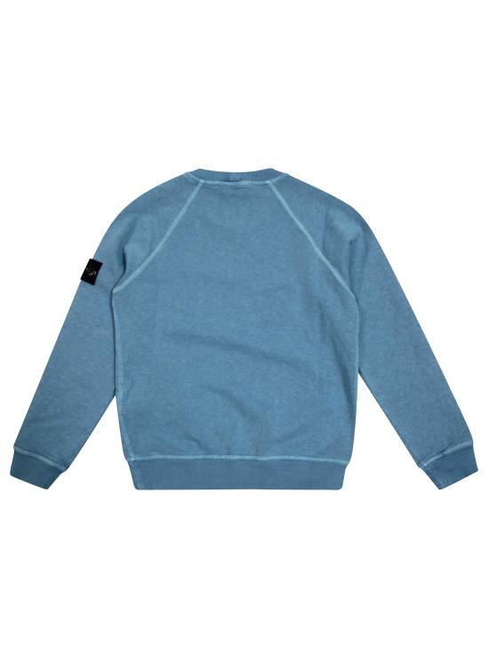 26SS [키즈] 스톤 아일랜드 티셔츠 L1S166100012S0060 V014A AZZURRO - STONE ISLAND