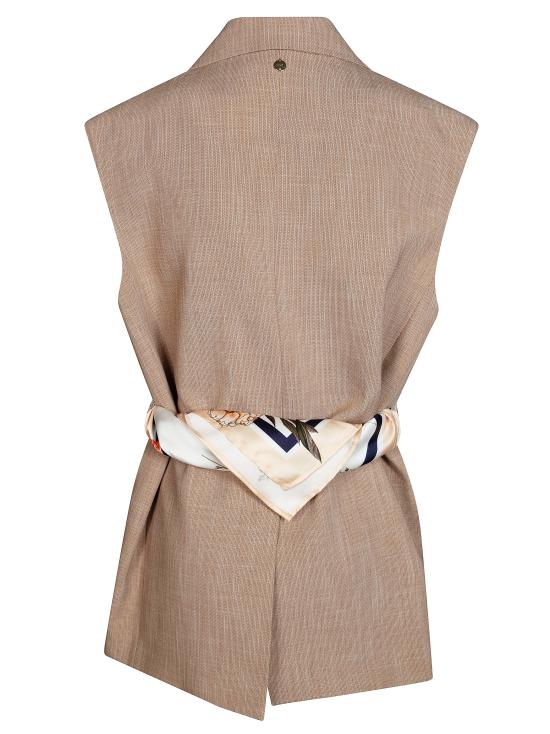 26SS 리우조 베스트 WA6165T332A 02153 BEIGE - LIU JO