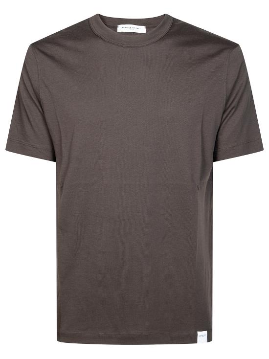 26SS 다니엘피에솔리 반팔 티셔츠 0643 58 MARRONE